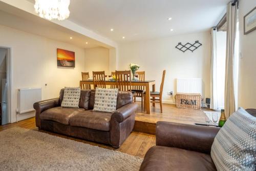 Ruang duduk di Emeny Cottage - Aldeburgh Coastal Cottages
