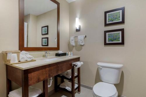 Koupelna v ubytování Comfort Suites