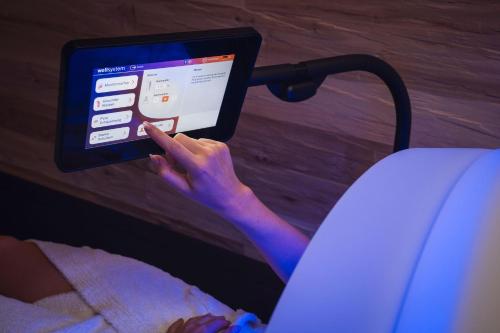 TV o dispositivi per l'intrattenimento presso Parkhotel Landau