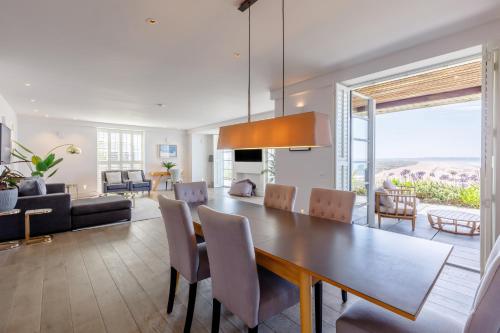 Dapur atau dapur kecil di Chalet Saunton