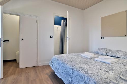 Postel nebo postele na pokoji v ubytování Emilie 21 - à 200m de la plage