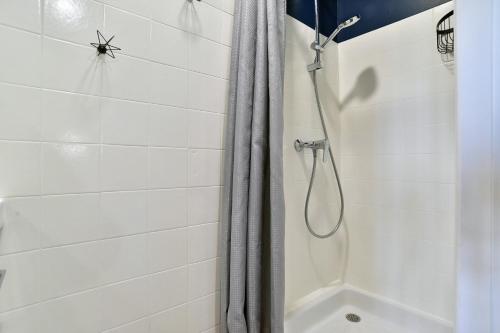 Koupelna v ubytování Emilie 21 - à 200m de la plage