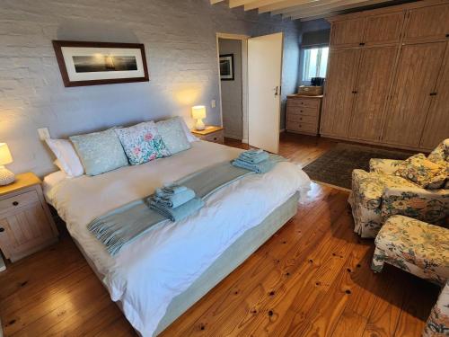 Postel nebo postele na pokoji v ubytování The Beach Retreat