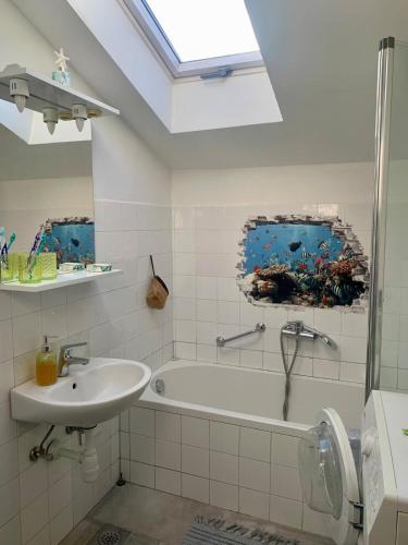 sunny attic apartment