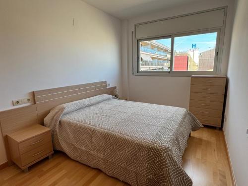 Postel nebo postele na pokoji v ubytování Apartamento Residencial Deltamar