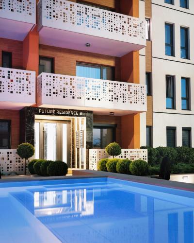 Πισίνα στο ή κοντά στο Adela & Robert Home cu piscină și parcare privată