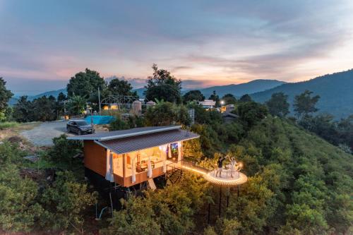 Příroda nedaleko prázdninového domu