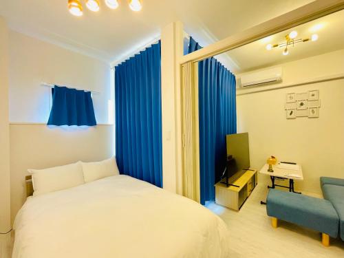 Postel nebo postele na pokoji v ubytování CRYSTAL & RESORT Exclusive