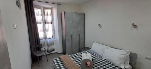 Postel nebo postele na pokoji v ubytování A Casa da Mondo