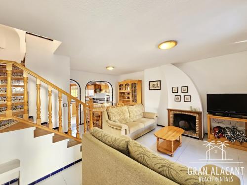 Χώρος καθιστικού στο Adosado en Costa Hispania