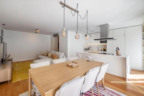 Dapur atau dapur kecil di Alva Luxury Flat