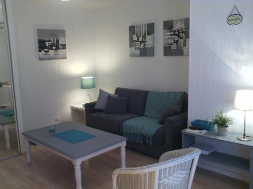 T1 lumineux, Saint Malo-Solidor, parking gratuit