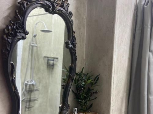 Bilik mandi di Aloe Guesthouse Klerksdorp
