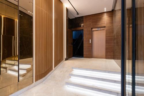 Koupelna v ubytování TT Holidays Modern Apartments Rabat City Center