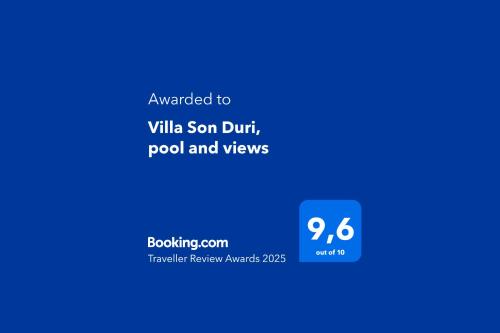 Gambar di galeri bagi Villa Son Duri, pool and views di Inca