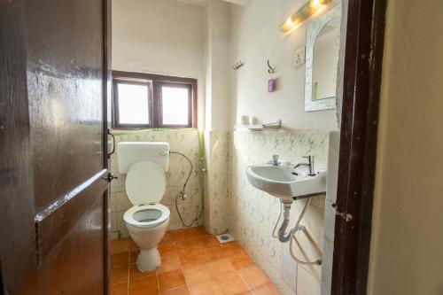 Koupelna v ubytování Hotel Nana