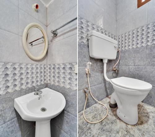 Ένα μπάνιο στο Coolspot Cottage