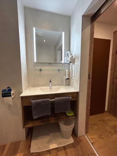 Koupelna v ubytování Smarthotel inAlpe