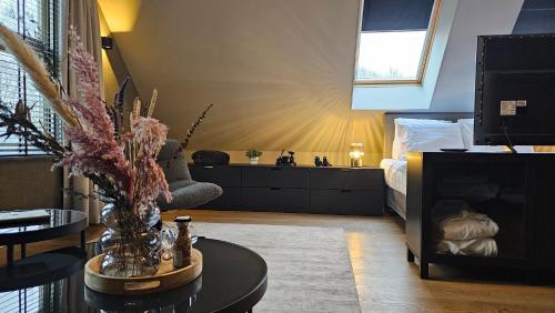 Χώρος καθιστικού στο Guest Room Utrecht