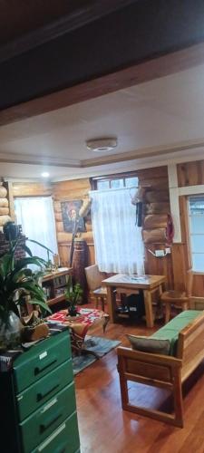 TV a/nebo společenská místnost v ubytování House in Sagada