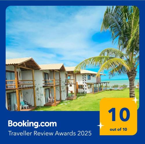 a villa on the beach in trivari review awards at Kamaiurá Pousada in Caraíva