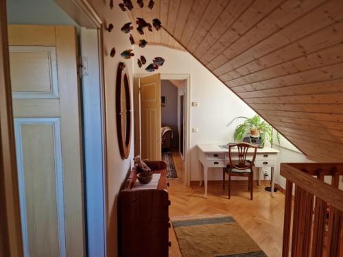 Posezení v ubytování Stuga i Småland
