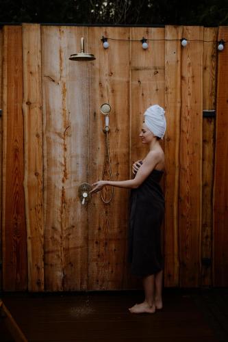 Hosté ubytování Osada pod Gwiazdami & SPA - DELUXE blisko jezioro, ogrodzony, ognisko, taras, dodatkowa sypialnia