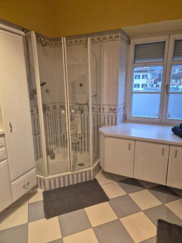 Koupelna v ubytování Ferienwohnung Meyer