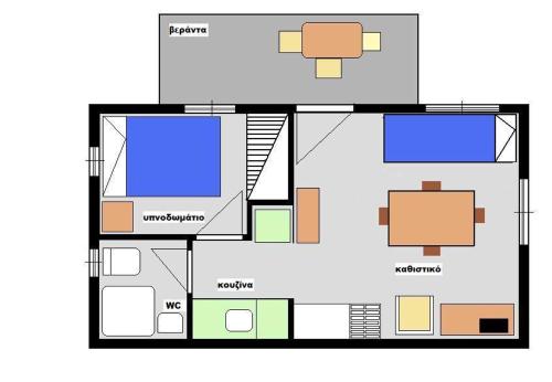 Gallery image of Archipelagos apartments - Possidonia in Posidhonía