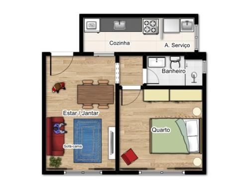 Plano de Apartamento Atalaia