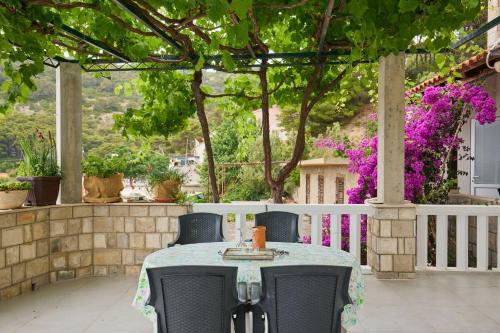 Κήπος έξω από το Apartments Hansal