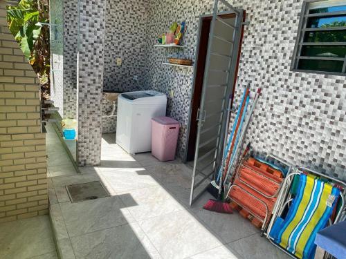 Kawasan patio atau luaran di Residência Naiote