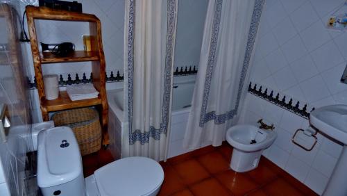 Kylpyhuone majoituspaikassa Casa Guinea
