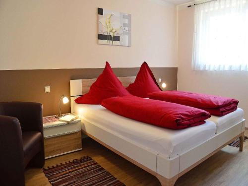 Katil atau katil-katil dalam bilik di Apartments Zipperhof