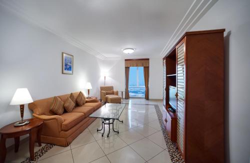 Ruang duduk di Grand Hyatt Residence