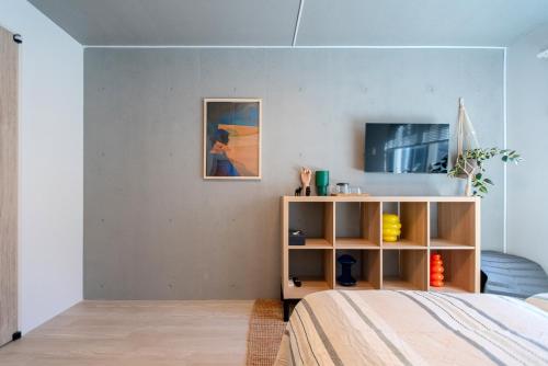 Postel nebo postele na pokoji v ubytování Mi-HOTEL OTSUKA
