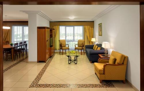 Ruang duduk di Grand Hyatt Residence