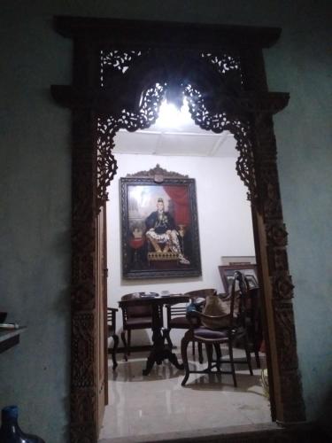 Ein Sitzbereich in der Unterkunft Surya Wijaya Homestay