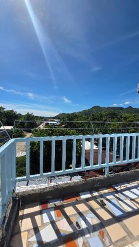 a white railing on top of a building at Villa Juan y Exequila in Anda