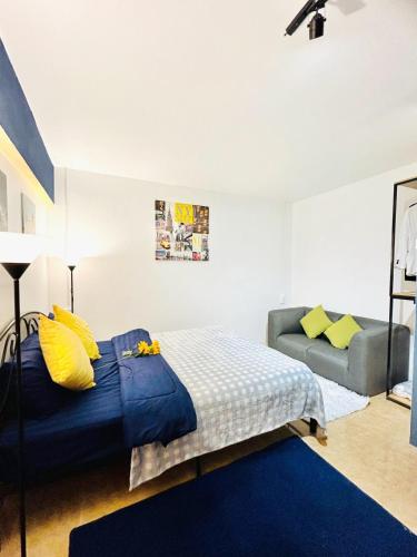 Postel nebo postele na pokoji v ubytování DS self service Apartment 03