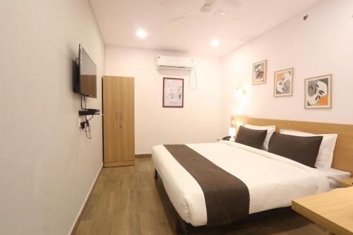 Postel nebo postele na pokoji v ubytování Casa Hotel