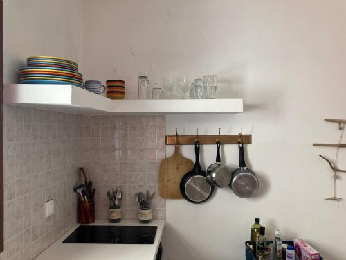 Dapur atau dapur kecil di Casa Spartines