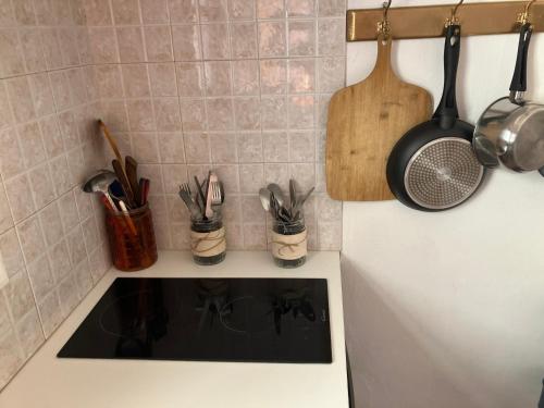 Dapur atau dapur kecil di Casa Spartines
