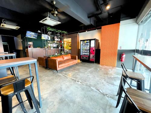 Posezení v ubytování Smile Hotel Seri Kembangan