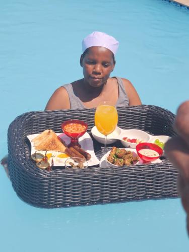 Comida en el bed and breakfast o alrededores