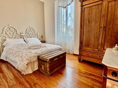 Ένα ή περισσότερα κρεβάτια σε δωμάτιο στο Appartamento Casa di Danilo Due passi dal mare