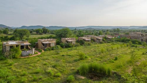 an old village in the middle of a field at Little Affair in Tehla