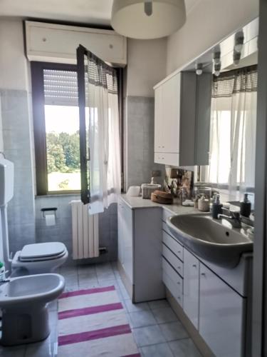 Koupelna v ubytování B&B Busto Garolfo