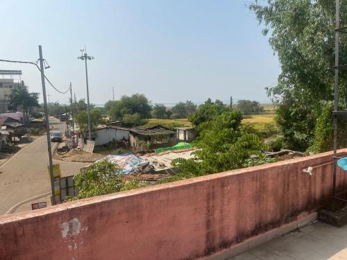a view of a street from a building at Sandeep's Homestay in Mohurli