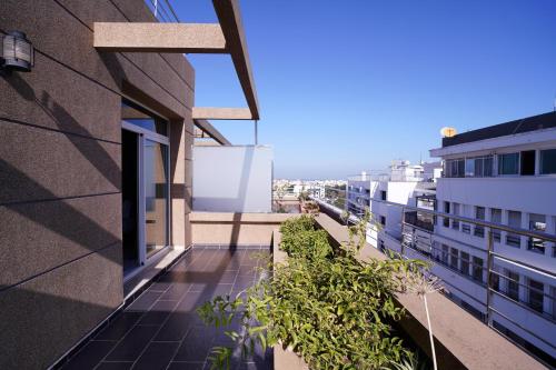 Μπαλκόνι ή βεράντα στο Hotel La Capitale